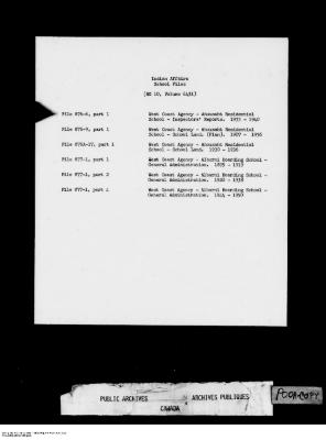 Part 1 of 3, 1933-1940