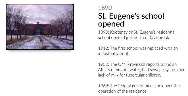 Timeline item information