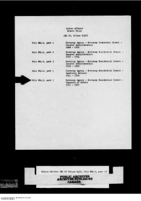 Part 1 of 11, 1931-1951