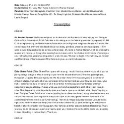 A Virtual Dialogue on Implementing the United Nations Declaration on the Rights of Indigenous Peoples through Canada’s Bill C-15