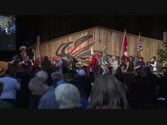 British Columbia National Event: Honourary Witness Phil Fontaine and Naty Atz Sunuc