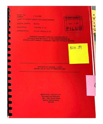 Affidavit of Gordon J. Kuski