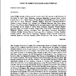 Factum of the Attorney General of Canada