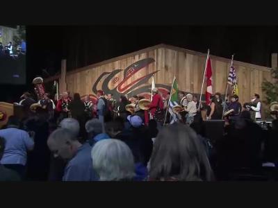 British Columbia National Event: Honourary Witness Phil Fontaine and Naty Atz Sunuc