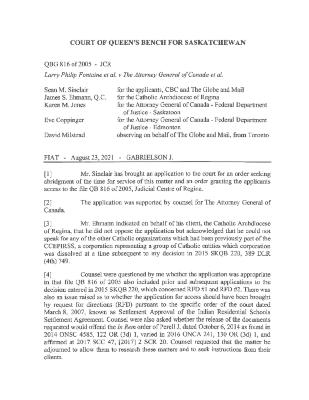 [Fiat - August 23, 2021 - Gabrielson, J.] 