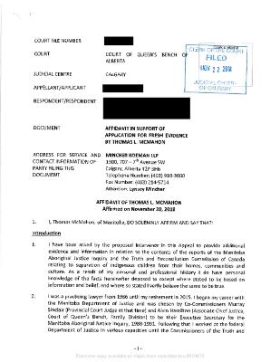 Indigenous control of child welfare: what did the Aboriginal Justice Inquiry and Truth and Reconciliation Commission say?