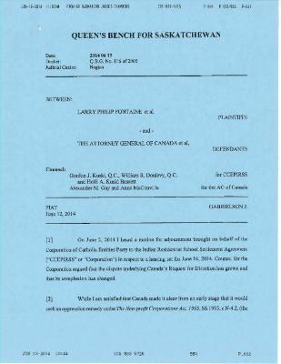 [Fiat - June 12, 2014 - Gabrielson, J.] 