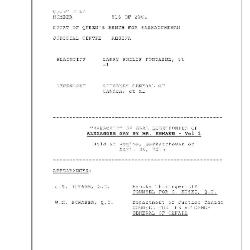 Transcript of Oral Questioning of Alexander Gay by Mr. Ehmann - Vol 1