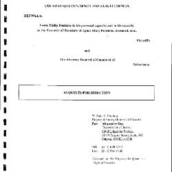 Requests for Direction