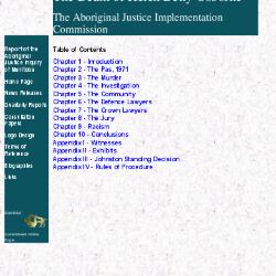 Report of the Aboriginal Justice Inquiry of Manitoba