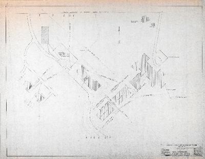 Site Plan of New Gymnasium Alberni Residential School West Coast Agency