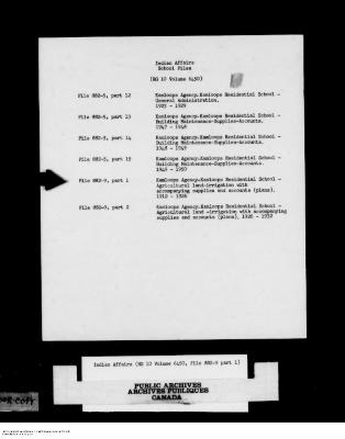 Part 1 of 3, 1912-1926