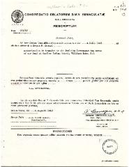 Rescript authorizing the transfer of ten acres of land to the canadian Government, 1952 — Rescrit autorisant le transfert de dix acres de terre au gouvernement canadien, 1952