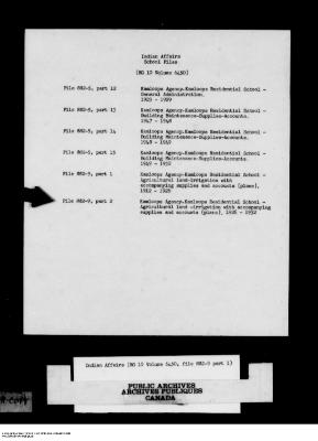 Part 1 of 9, 1926-1932