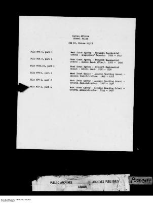 Part 1 of 5, 1944-1950