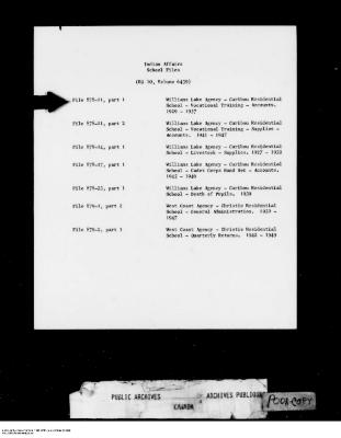 Part 1 of 7, 1929-1937