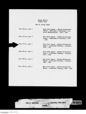 Part 1 of 6, 1926-1937