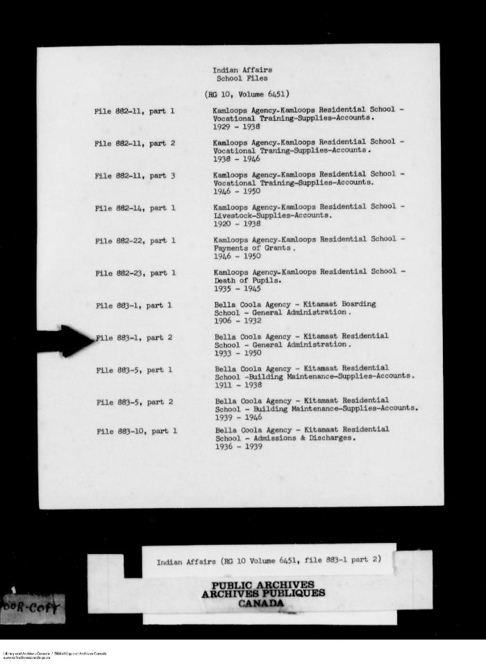 Part 1 of 1, 1933-1950