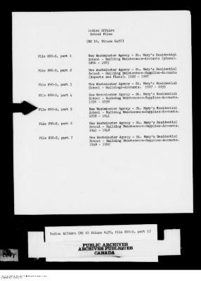 Part 1 of 9, 1938-1941