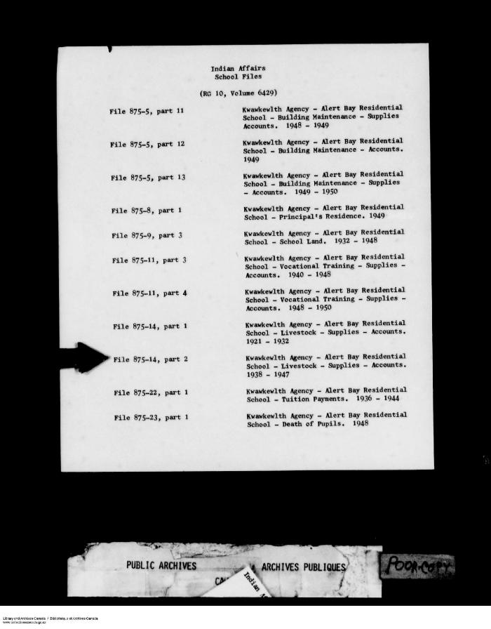 Part 1 of 1, 1938-1947