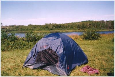 Healing Fund -Camping overnight at Bruce Neil and Gloria Kakakaway's -White Bear First Nation.  Wanakapew United Church -File Hills