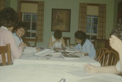 "Canso": One of the planes used to fly students south to school