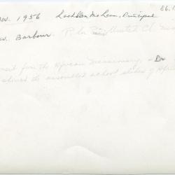 A visit from African missionary, Dr. [William Sidney] Gilchrist. He showed the assembled school slides of Africa