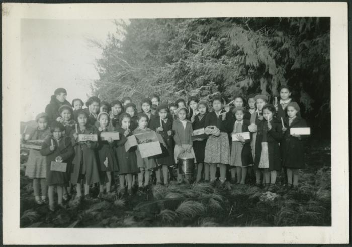 Port Simpson, B.C.: school, church, hospital      
