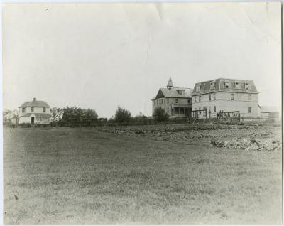 [School, student residence and staff house, Red Deer Industrial School]