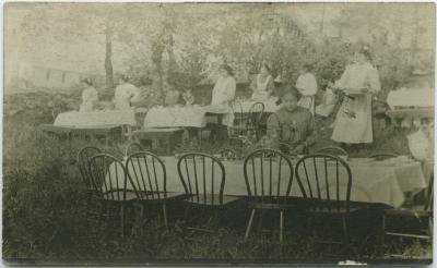 24th of May picnic at the Crosby Girls' Home