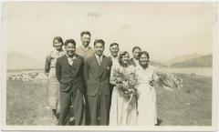 [Wedding party, Ahousaht BC]