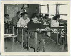 [Students of the Morley Indian Residential School]