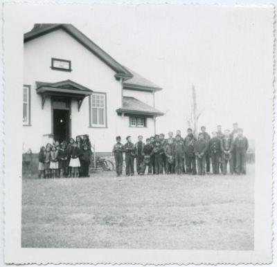 [Pupils of Cote Day School, Kamsack, Sask.]
