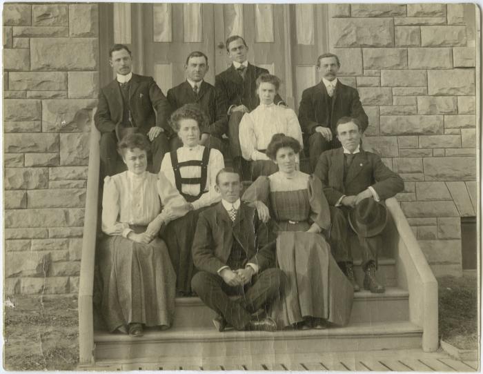 [Staff of the Red Deer Industrial School]