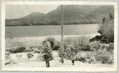 Ahousaht - view from Residential School door
