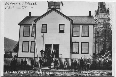 Indian day school, Port Simpson : Duke of Wellington, 79 years old