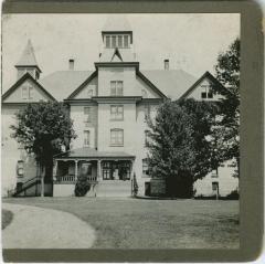 Exterior of the Mount Elgin Indian Industrial Institute, Muncey