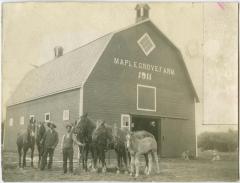 Indian home on the File Hills Colony