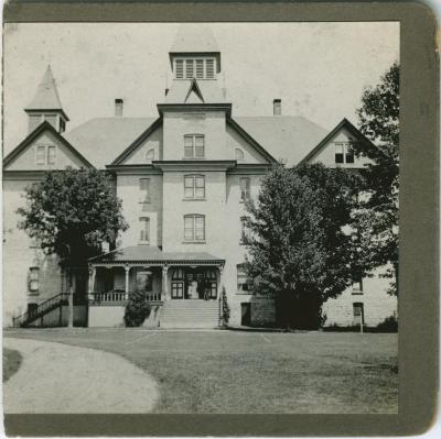 Exterior of the Mount Elgin Indian Industrial Institute, Muncey