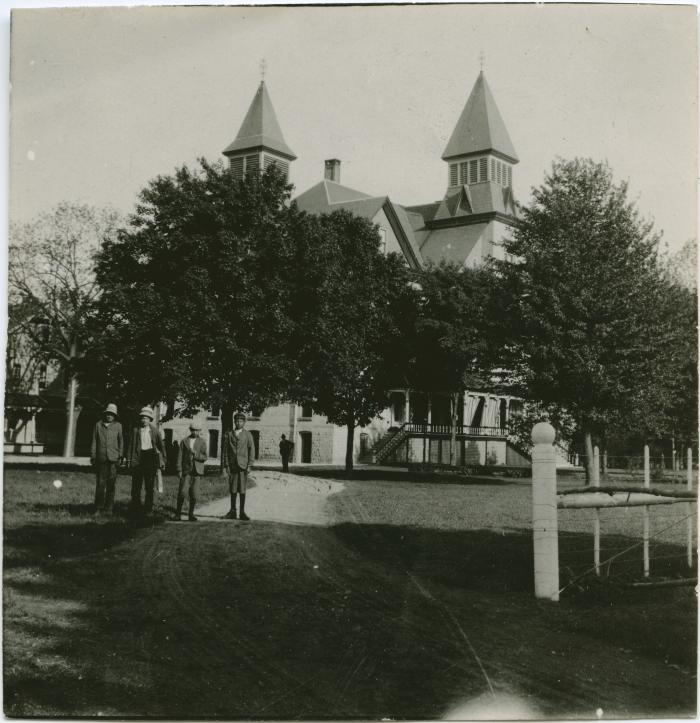 Exterior of the Mount Elgin Indian Industrial Institute, Muncey