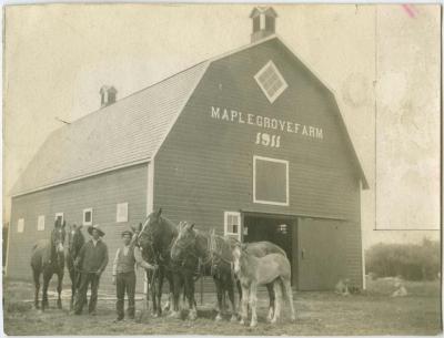 Indian home on the File Hills Colony