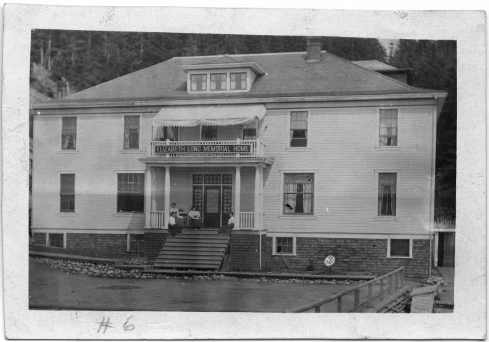 Elizabeth Long Memorial Home : before cement foundation