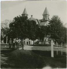 Exterior of the Mount Elgin Indian Industrial Institute, Muncey