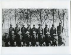 Indian Boy Scouts, File Hills Residential School, Sask.