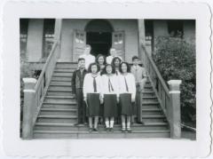 Graduating class, File Hills Residential School