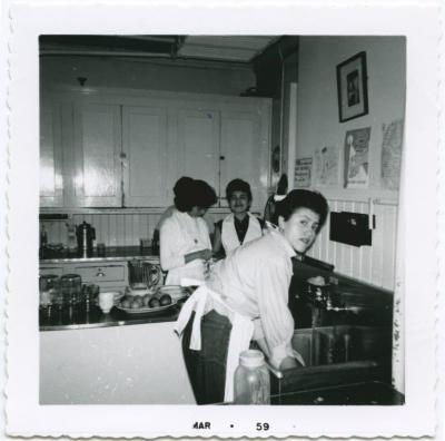 Cleaning up. Portage Residential