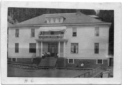 Elizabeth Long Memorial Home : before cement foundation