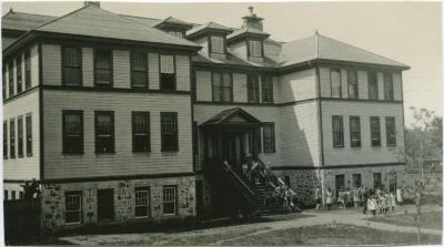 Former building, burned 1937. Replaced in 1939.