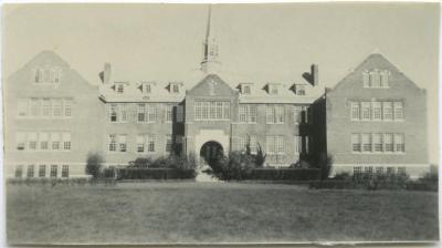 Exterior of the Indian Residential School, Edmonton