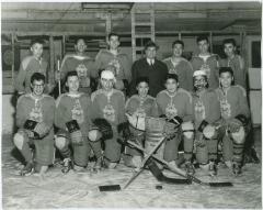 Portage Indian Residential School Mercantile Hockey Champs 1964